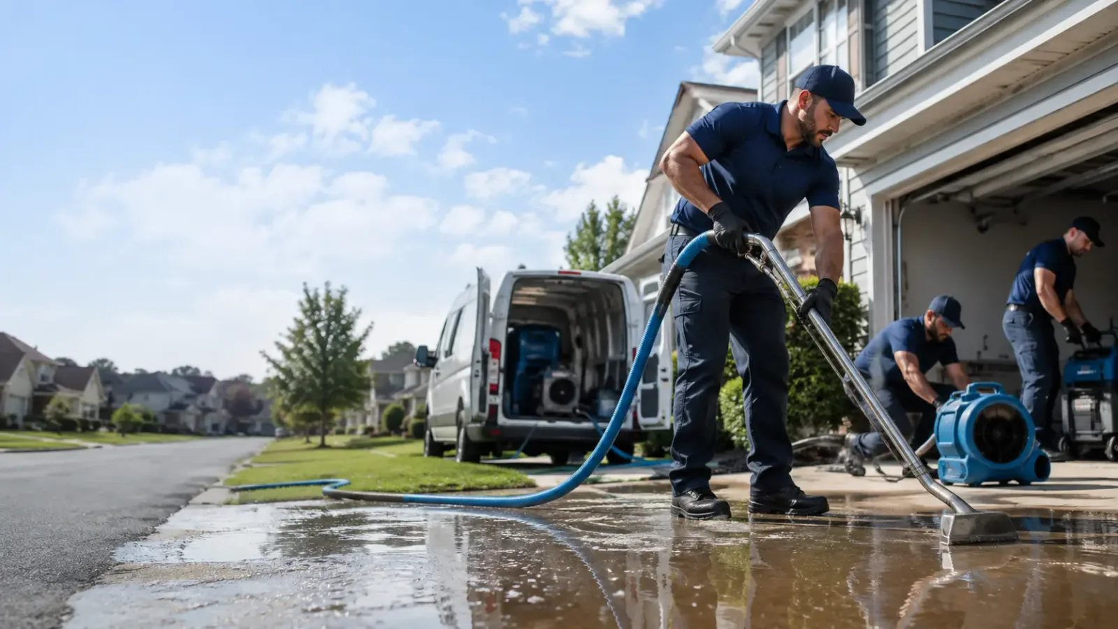 Flood Damage Restoration in Cove, AR